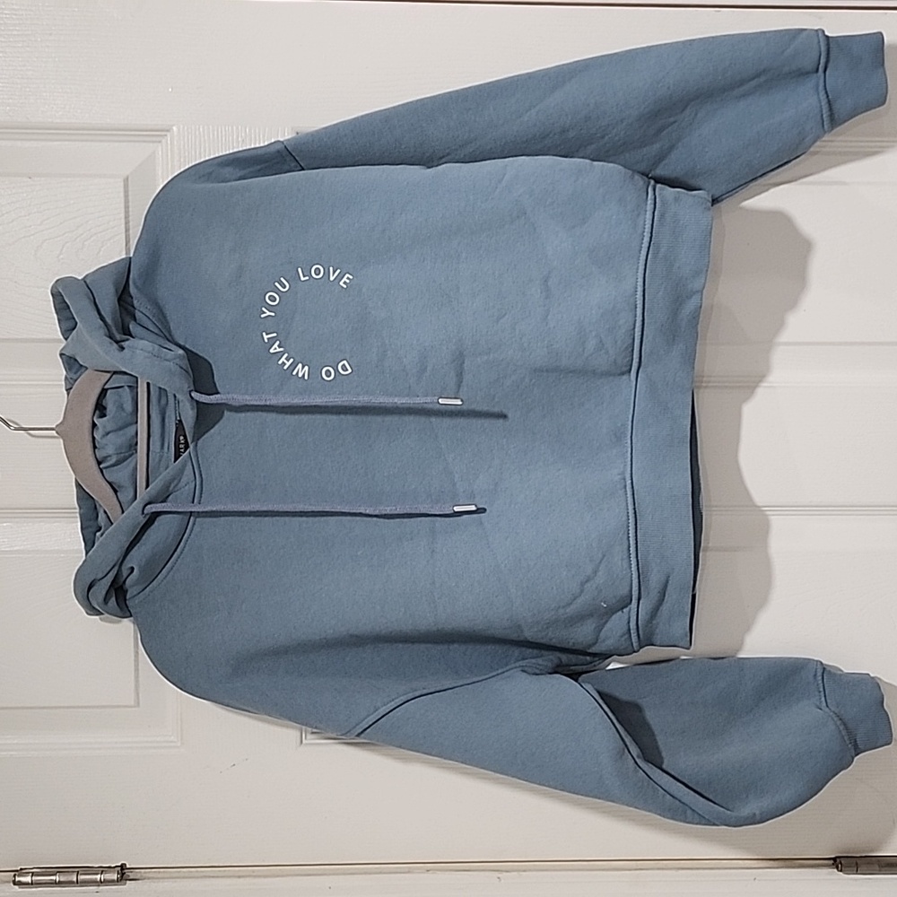 Light Blue Sweatshirt "Do What You Love" - Size XSmall